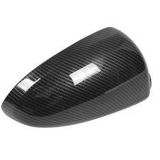 ⁺Exterior Rear View Mirror Housing Carbon Fiber Door Side Mirror Covering Cover