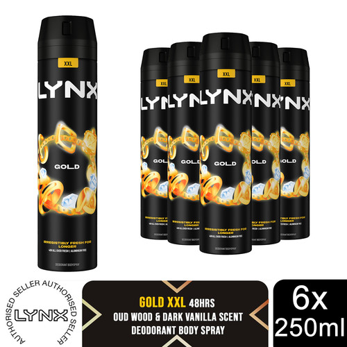 Lynx xxl gold body spray - lynx,