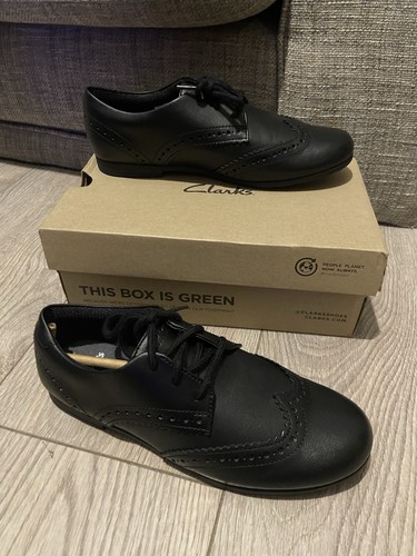 Clarks girls scala lace black - lace,