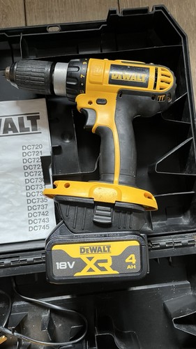 Dewalt dc725 drill case - dc725, drill,