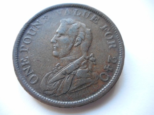 One pound 1815 hibernia - pound,