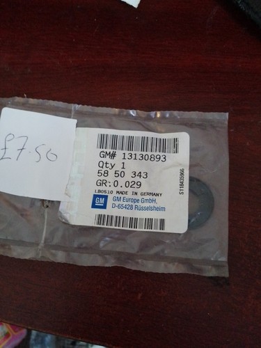 New genuine vauxhall - new,