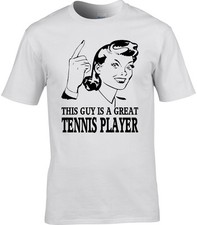 Tennis Player Mens T-Shirt