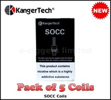 KangerTech SOCC BCC Coils For EVOD, UniTank, ProTank (5 Pack) - 100% Authentic