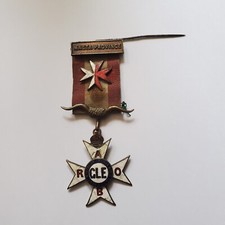ROAB Masonic Buffalo Medal Royal Engineers Lodge Malta