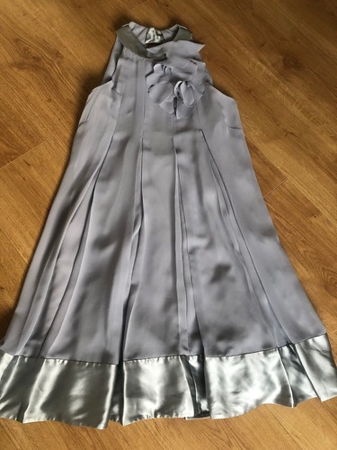Grey silver coast dress - grey/silver, 8