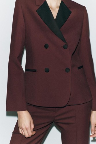Zara smart tailored - smart, burgundy