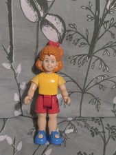 5 Inch Vintage 90s Little Tikes Grand Mansion Red Hair Girl Toy Figure Childrens