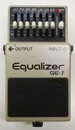 Boss equalizer guitar - ge-7,