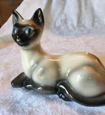 Vintage Ceramic Siamese Cat