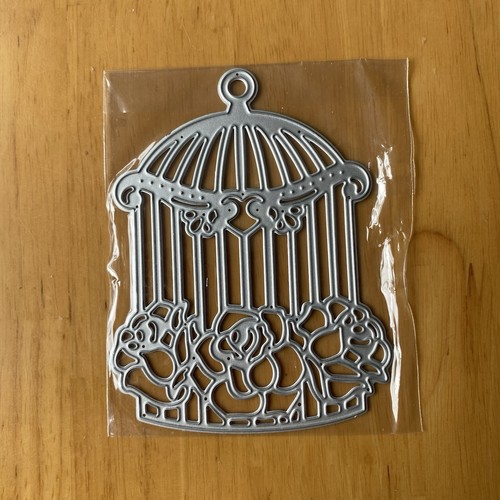 Birdcage floral cutting die - floral,