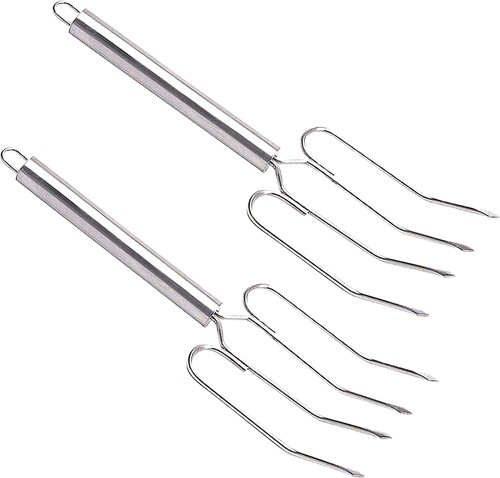 Stainless steel meat lifting - steel,