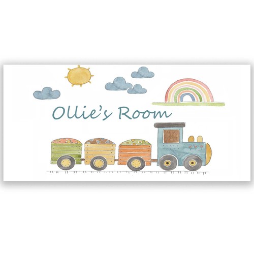Personalised door sign baby - sign,,