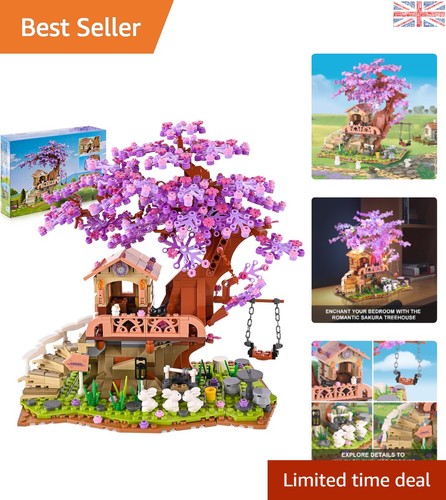 Charming treehouse building - treehouse,