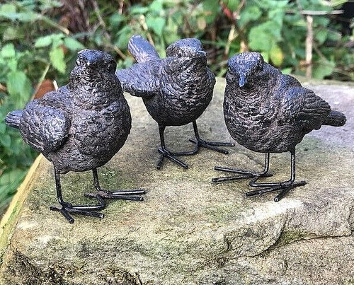 Wren bird ornaments - , 3