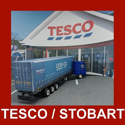 Tesco less co2 stobart - tesco,
