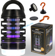 NGT Fishing Mozzi Zapper Bivvy Light & Magnetic Bivvy Hooks Carp Fishing Camping