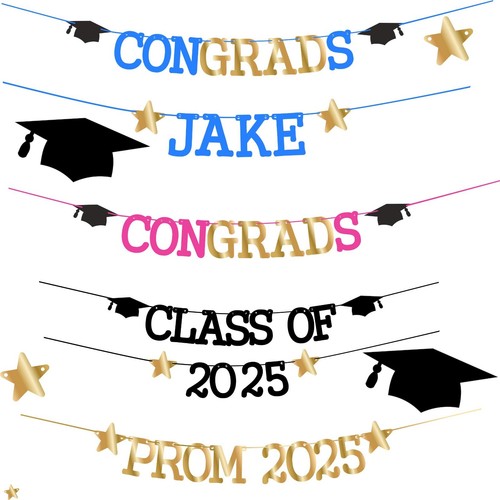 Graduation banner congrads - graduation,