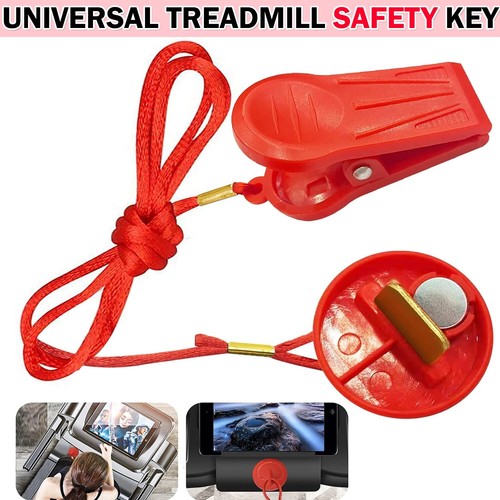 Red magnetic treadmill - red, running