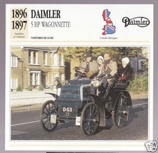 1896-1897 Daimler 5 HP