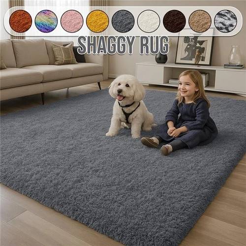 Fluffy rugs large shaggy rug - fluffy,