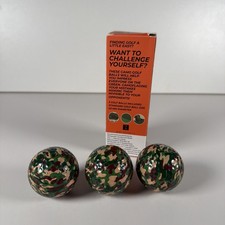 Novelty Golf Balls Camo Funny