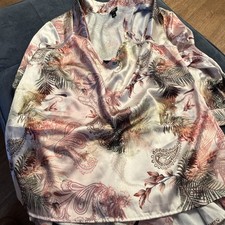 River Island Large Silk Style Pjama Cami Top and Kimono Style Jacket