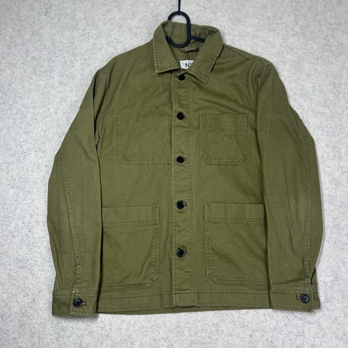 Khaki chore utility jacket - h&m,