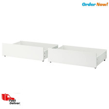 2x IKEA MALM Underbed Storage