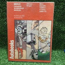 Autobooks 910 Hillman Singer Minx Gazelle Mancave Workshop 1966 - 1970 Manual