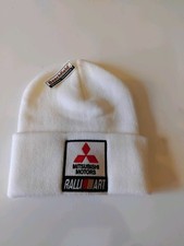 Mitsubishi Ralliart  Embroidered white  Rally Hat  New With Tags