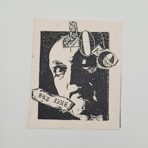 Joke skate zine - skate, sticker