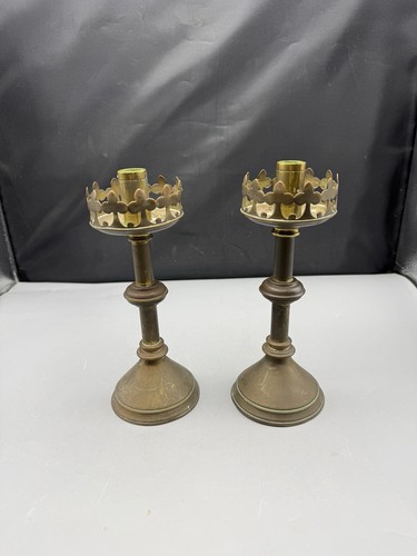 Vintage petite candle sconces - petite,