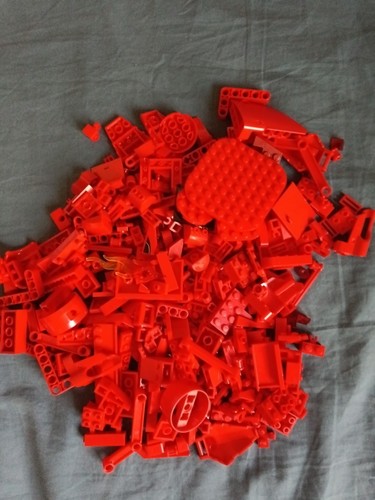 300g approx red - , lego