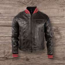 AVIATRIX MEN'S REAL LEATHER