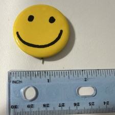 Smiley Face Humorous Pinback