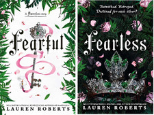 Fearful & Fearless by Lauren Roberts 2 Book Combo Set Paperback UK ITEM