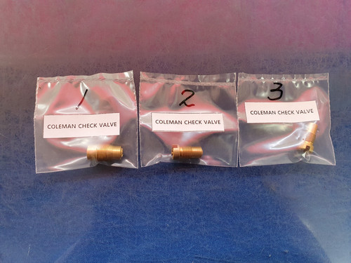 Coleman check valve - check, 200