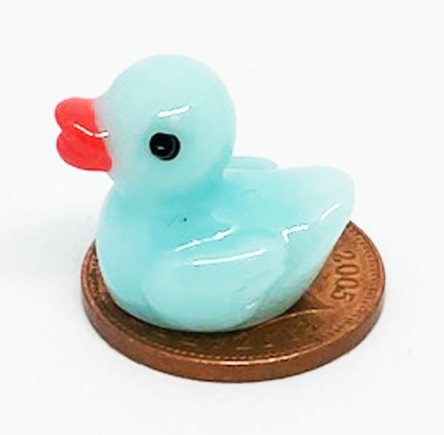 Dolls house plastic duck bird - dolls,