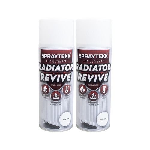 Spraytekk radiator paint - radiator, gloss