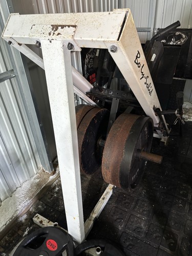 Plate loaded leg press hack - press,,