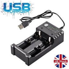 26650 Battery Charger With USB