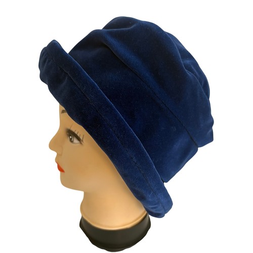 Vintage betmar blue velvet - blue,
