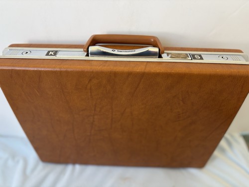 Vintage samsonite tan - samsonite, hard