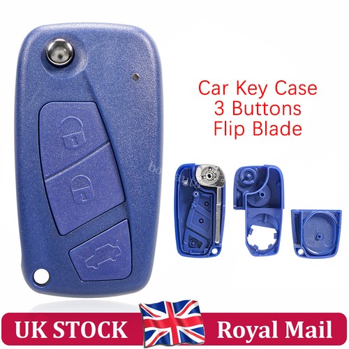 Blue flip remote - blue, case