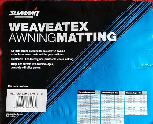 Weaveatex awning matting - weaveatex,