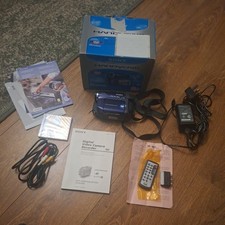SONY Handycam  DCR-DVD91E DVD-R/RW Camcorder Boxed Complete TESTED WORKING 
