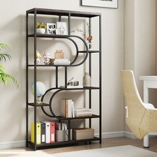 Industrial Etagere Bookcase