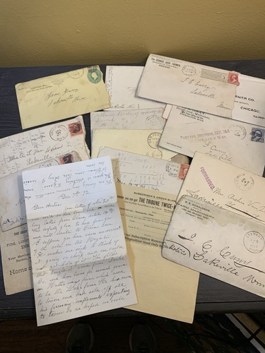 Lot antique handwritten - lot, 12+