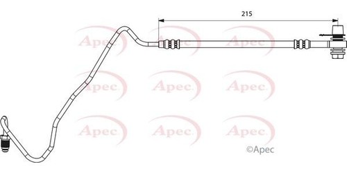 Apec rear right outer brake - apec,